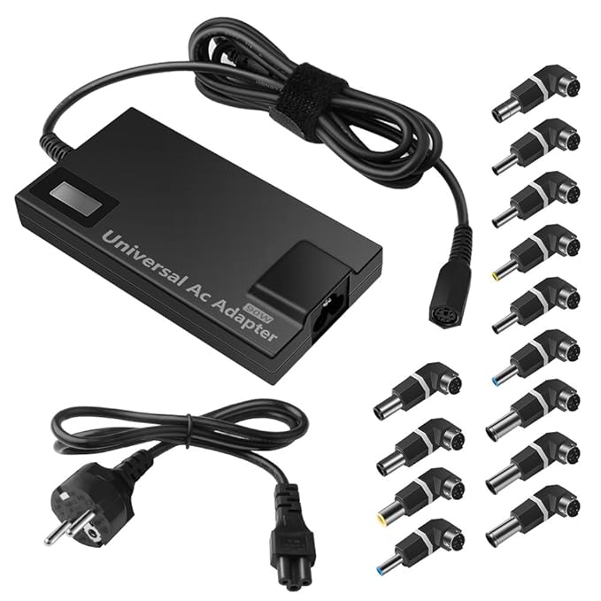 90W Universal Ladegerät für ACER, Sony, Fujitsu, Toshiba, Fujitsu, NEC, GreatWall, HP/Compaq, Dell, Delta, IBM, ASUS, Samsung