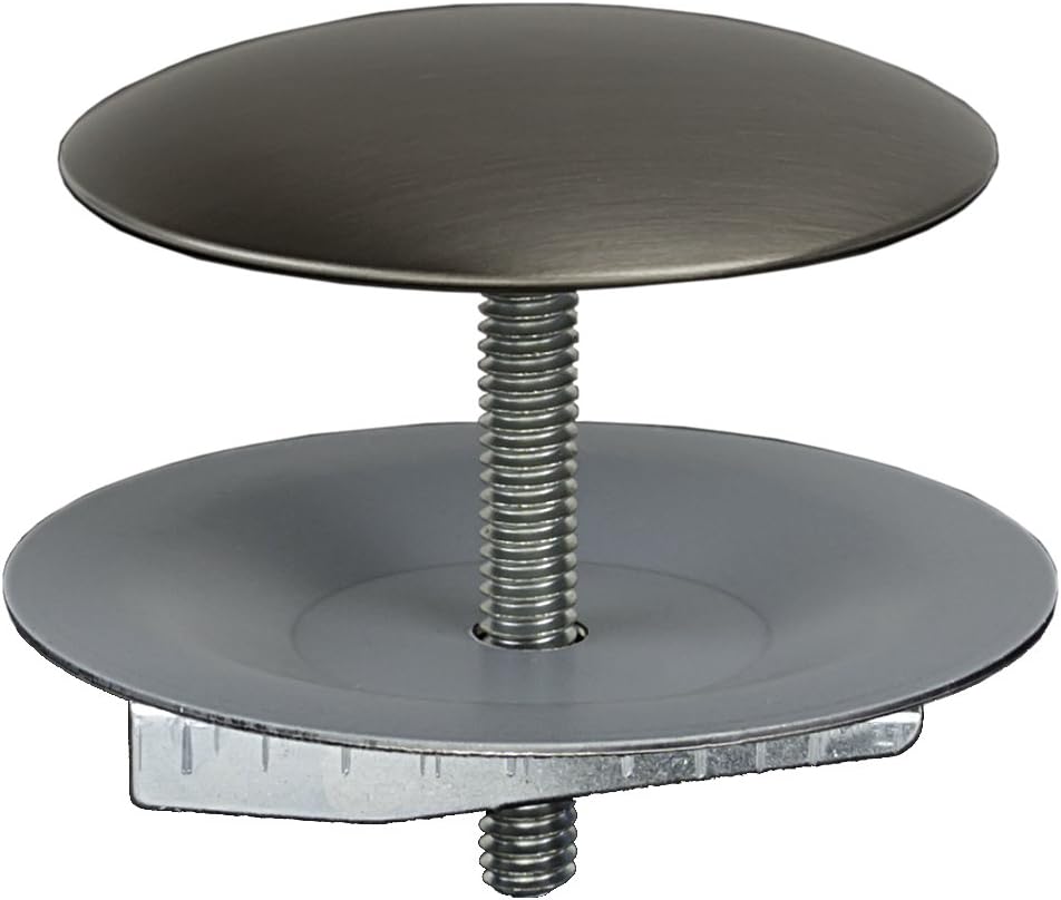 2 inch OD Heavy Faucet Hole Cover - PVD Satin (brushed) Nickel