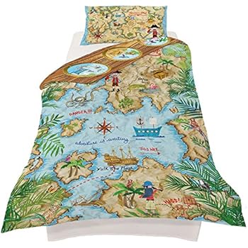 Amazon.com: Zacard Cotton Kids Bedding Set Pirates of the ...