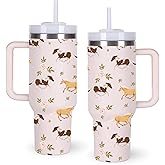 momocici 40oz Horses Tumbler with Handle Gifts for Women.Horse Lover Cups Tumbler Gifts for Women.40 oz Birthday Christmas Horse Cup Tumblers for Horses Lover.