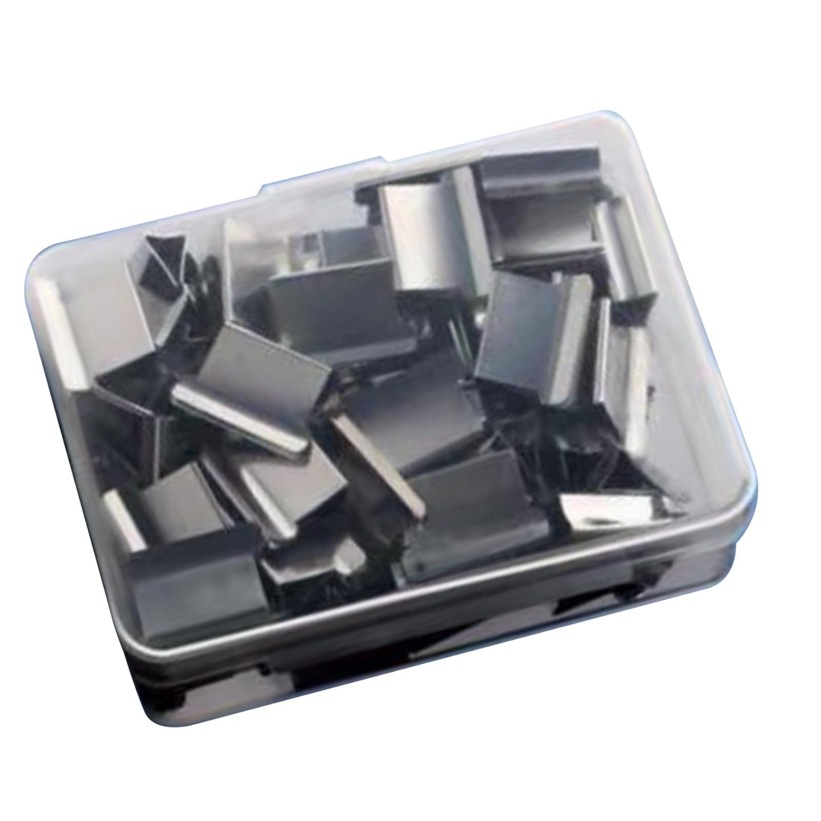 Photo 1 of 100PCS No Slip Clip Refills, Paper Clam Handheld Pusher Reusable Steel for Fixing Test