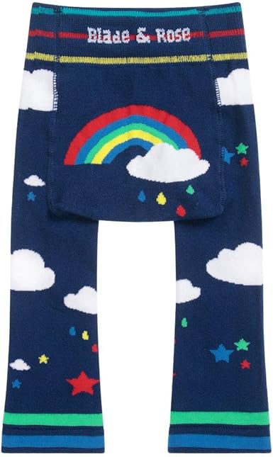 blade and rose rainbow leggings