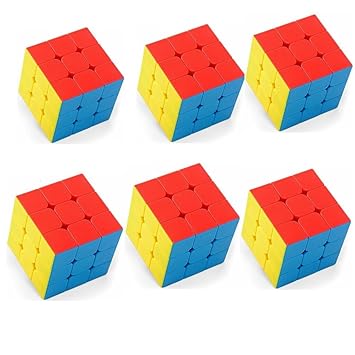 PurpleFly Cube Kids Birthday Return Gifts (Cube Pack of 06)