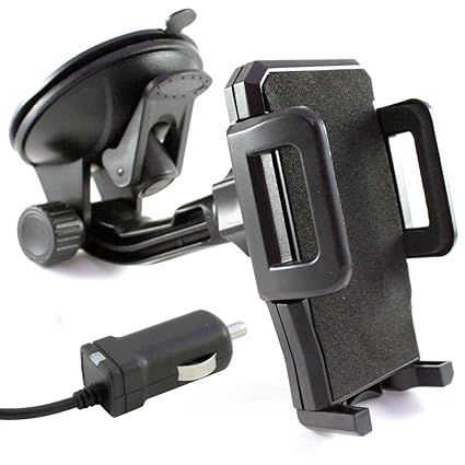 KFZ Set für Microsoft Lumia 650/640 / 550/540 / 535/532 / 435 / auch XL, LTE & Dual SIM Modelle/KFZ Halter Windschutzscheibe 