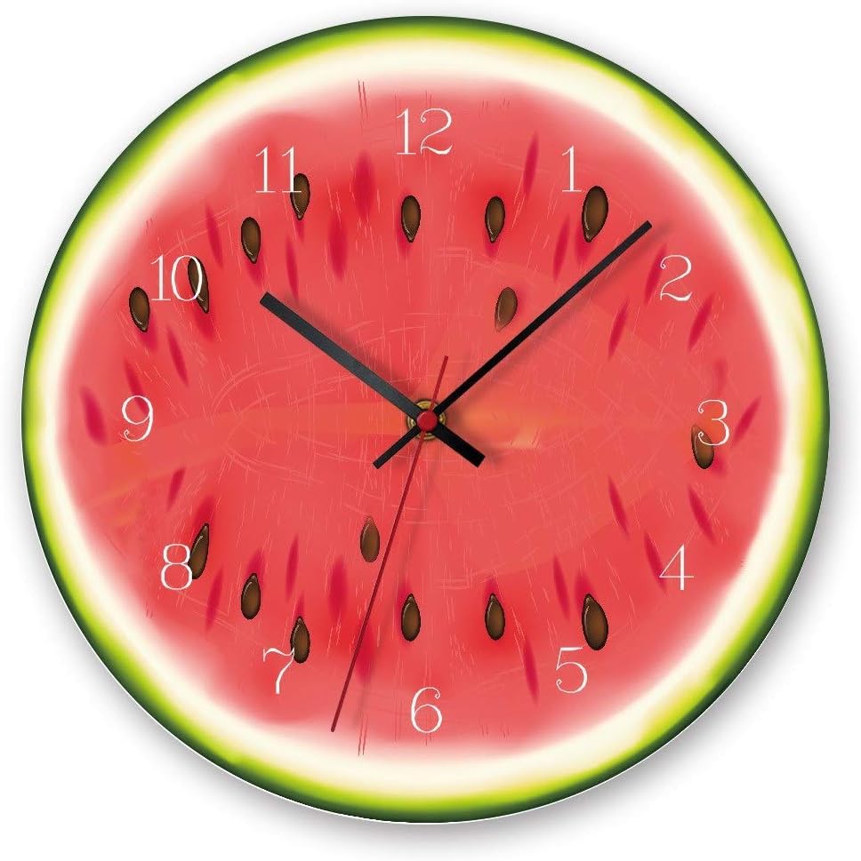 zvcv Persönlichkeit Mordern Wanduhr Acryl ohne Ticking Qualität