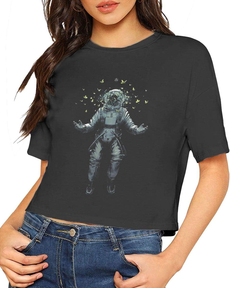 JENNASTOLZZ Woman's Coheed and Cambria Adorable Music Band Short Sleeves Lumbar T Shirts Gift