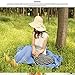 NPLE-Cool Fashion Cap Floppy Wide Brimmed Summer Beach Bow Hat Women's Straw Sun Hat