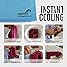 Furious Fitwear Instant Cooling Towel - Use as Neck Scarf or Headband to Stay Cool in Outdoors & Indoors
