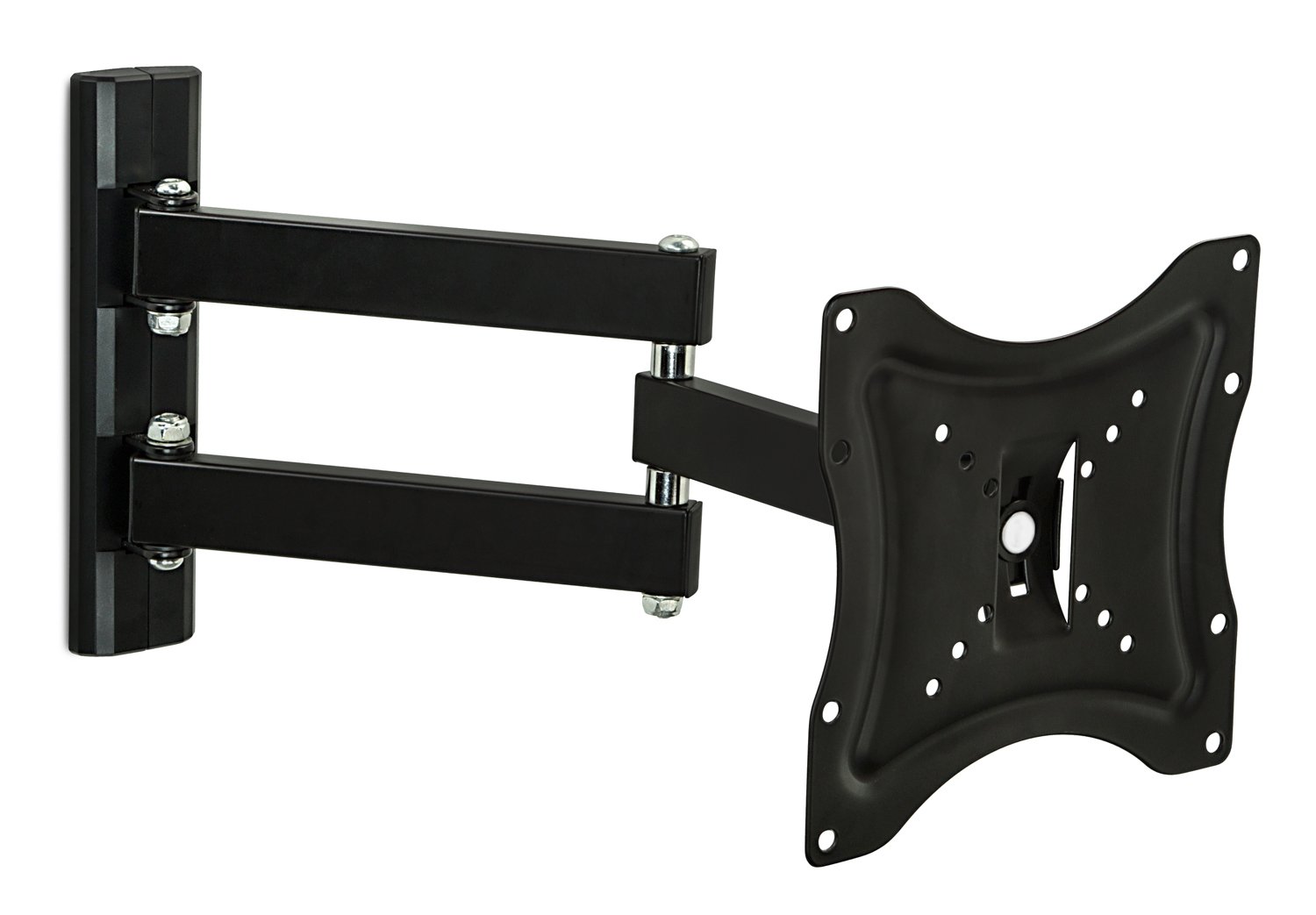 MountIt! TV Wall Mount Bracket Full Motion Computer Monitor Arm, Swivel Tilting Corner Bracket
