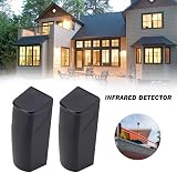 HOgardenME Wireless Infrared Gate Sensor Safety Beam Detector w Buzzer Outdoor view 2