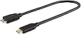 USB C to Micro-B 3.0 (Gen2/ 10G), CableCreation 1ft USB 3.1 Type C Cable Compatible with MacBook (Pro), External Hard Driver, Galaxy S8/S9, etc, 0.3M /Black