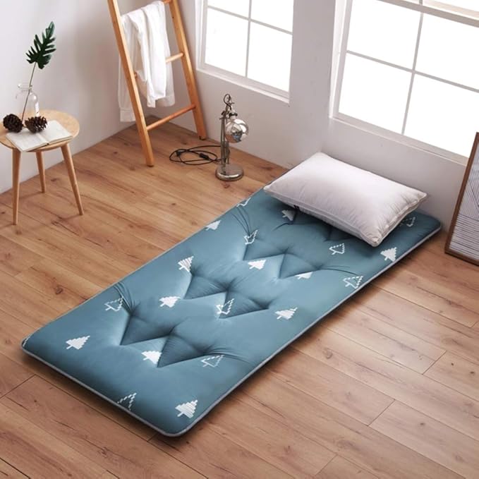 fgdsa Foldable Breathable Sponge Mattress,mute Soft Ergonomic Student