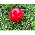 BuyBocceBalls Listing - Premium Quality, Official Tournament-Grade Pallino or Pallina for Bocce - Regulation Size 60mm - Red - Use with 100, 107 or 110+mm Bocce Balls