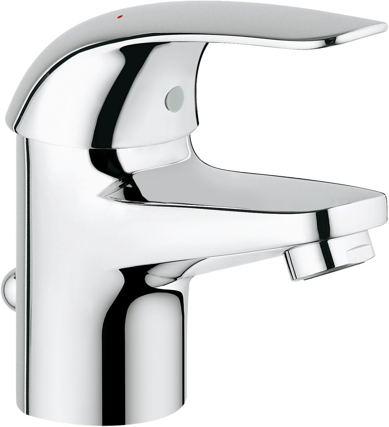 GROHE Swift | Badarmatur - Waschtischbatterie, Auslauf mit Mousseur, Keramikkartusche |chrom| 23264000