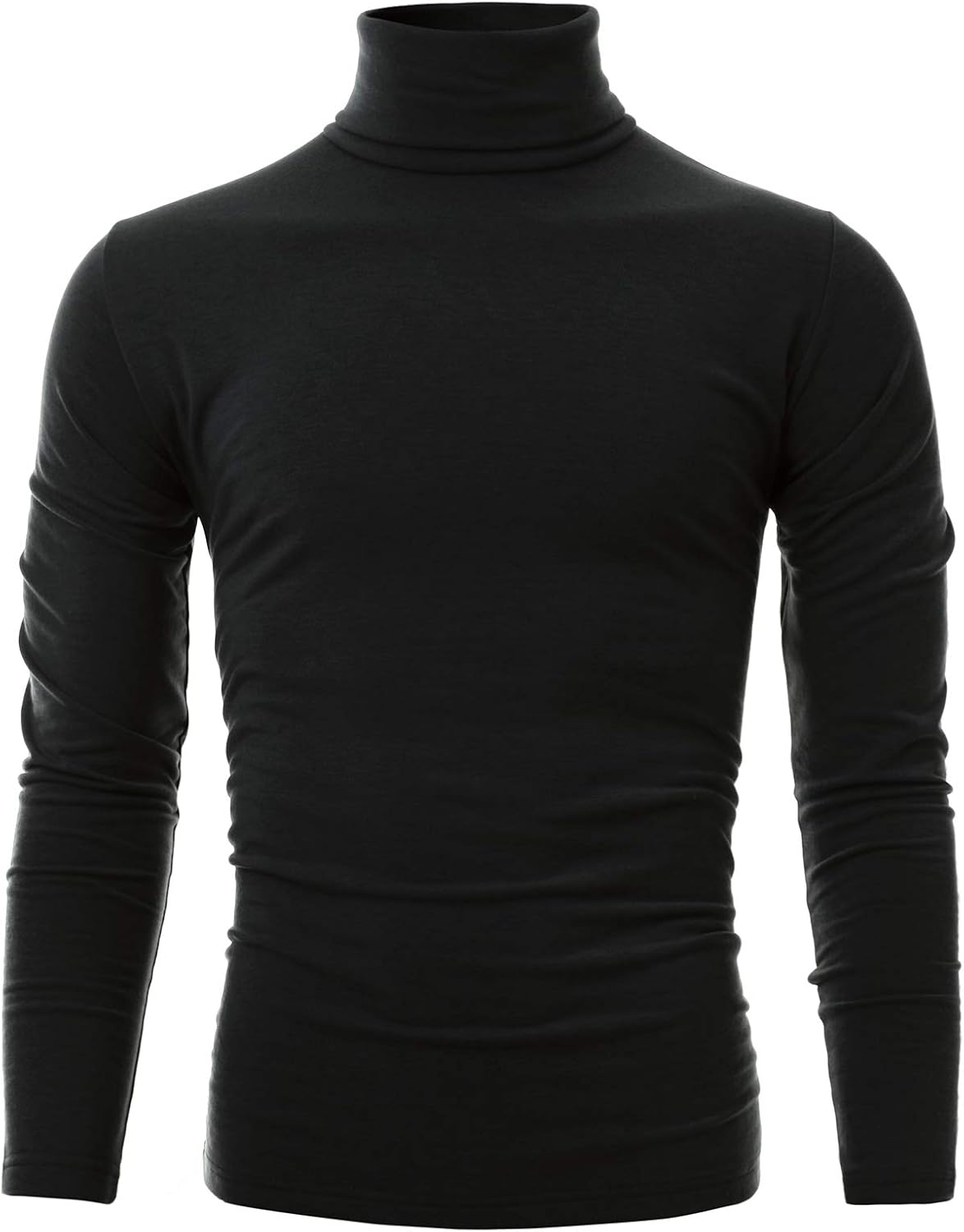 100 cotton turtleneck mens