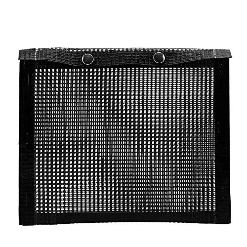 Cafopgrill BBQ Grill Mesh Bag, Non-Stick BBQ Bake Bag, Heat-Resistant Mesh Grilling Bag for Outdoor Picnic Barbecue Cooking Toaster Tool(L)