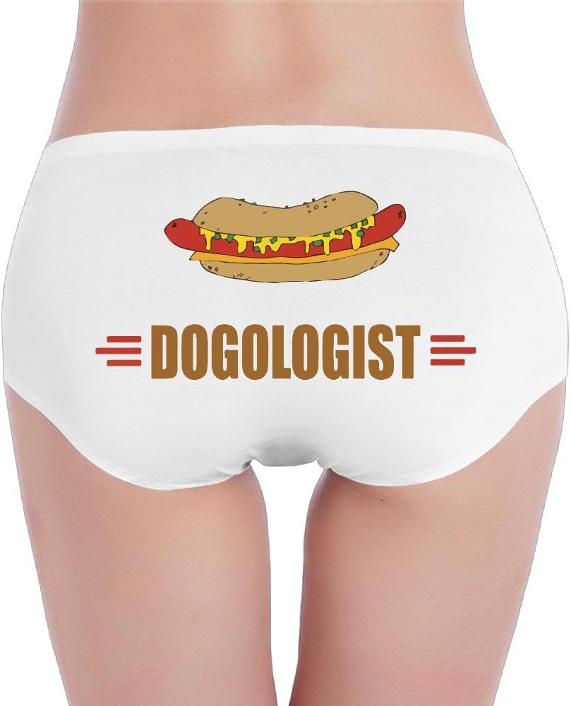 PRETY Funny Hot Dog Sexy Fashion Underwear Black For Women And Girls