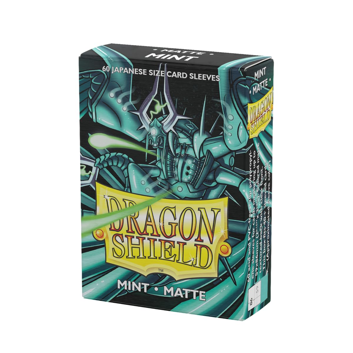 Arcane Tinmen AT-11125 Dragon Shield Japanese Size Matte Mint (60 Sleeves)