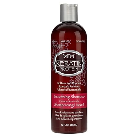 (3 Pack) HASK Keratin Protein Smoothing Shampoo, 12 oz