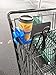 Sip n Set Portable Shopping Cart Cup Holder for 12-32 oz. Beverages, Fits Any Cart