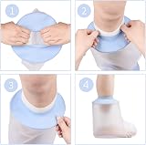 Fasola Cast Cover Foot Adult Shower Protector Reusable Waterproof view 4
