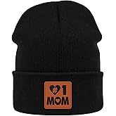 Gifts for Mom from Daughter Son, Winter Hat Beanie for Mother, Thanksgiving Christmas Birthday Gift for Mom Wife