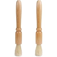 GOMETY Barista Reinigungsbürste Set - 2 Stück Siebträger Bürsten 58mm Für Espressomaschinen