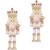 Christmas Earrings Nutcracker earrings stud for Women Cute and Interesting Nutcracker Jewelry Holiday Earring Christmas Stocking Stuffers