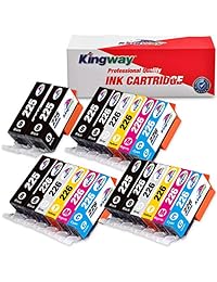 kingway 20 Pack 4 pgi225bk 4 Compatibles cli226bk 4 cli226 C 4 cli226 m 4 cli226y