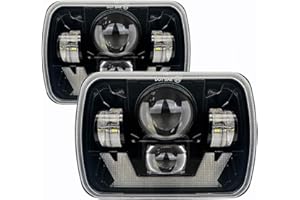 H6054 5x7 7x6 led headlights For Chevy Express S10 Blazer Van Jeep Cherokee XJ Wrangler YJ GMC Savana Ford Econoline Freightl