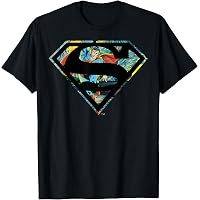 Débardeur Superman Rainbow Logo Pride - Homme De Steel - Coupe Classique, Léger - Licence Officielle DC