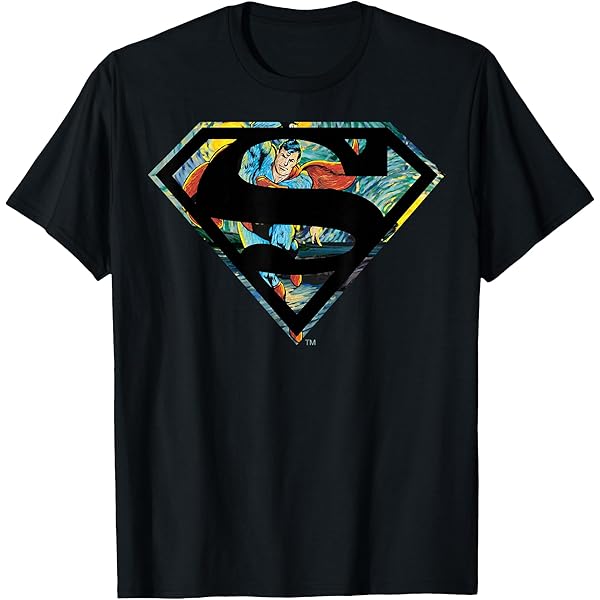 Amazon.com: DC Comics Superman Face Logo Premium Tri-blend T-Shirt