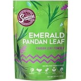 Suncore Foods Emerald Pandan Leaf Powder, Green Food Coloring Powder, Gluten-Free, Non-GMO, 3.5oz (1 Pack)
