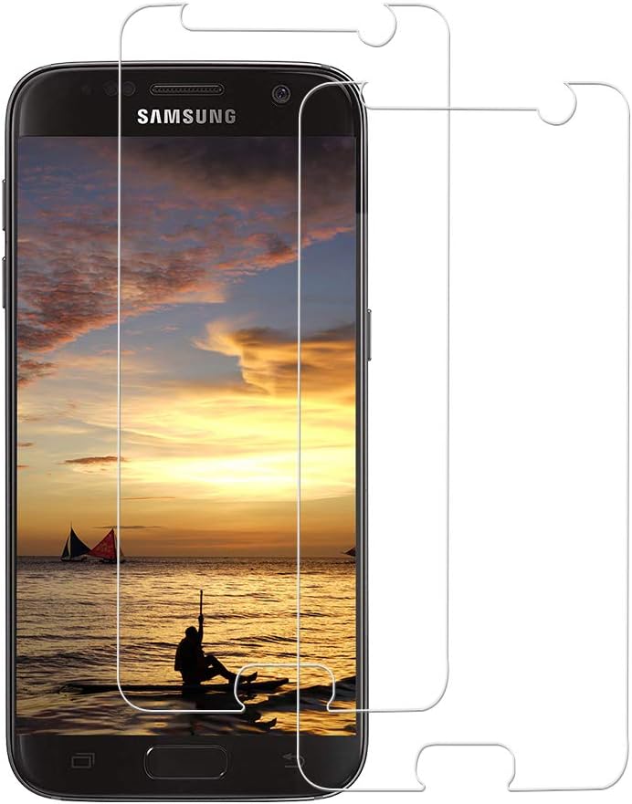 sheety 2 PCS Samsung Galaxy S7 Screen Protector[Scratch-Resistant] [Bubble-Free] [Simple Installation] Tempered Glass Screen Protector, Perfect Protection for Samsung Galaxy S7