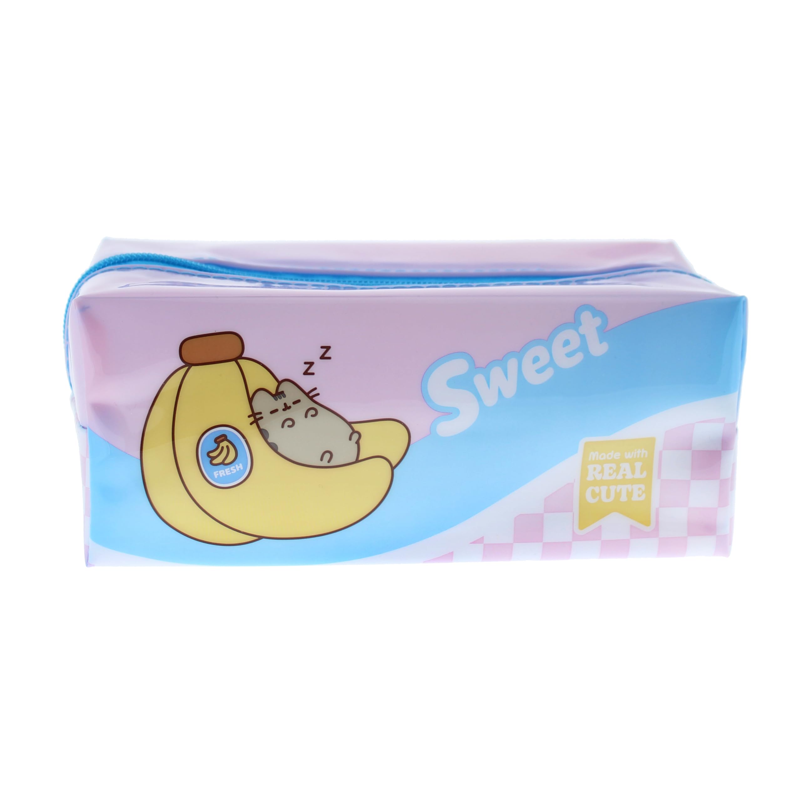 Blueprint Collections Pusheen Pencil Case | Cute Stationery for School | Pen Case for Kids | Pusheen Gifts & Supplies