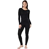 CAOZITOU Merino Wool Base Layer Women Set, Thermal Underwear for Ladies, Womens 100% Wool Top and Bottom Sets 180g