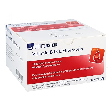 Vitamin B12 1000 [my]g Lichtenstein Ampullen 100X1 ml