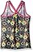 Jacques Moret Girls' Big (8-14) Rainbow Stars Gymnastics Printed Top