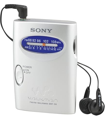 Amazon.com: Sony SRF59SILVER AM/FM Walkman Stereo Radio : Electronics