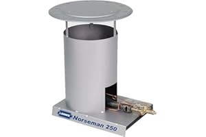 L.B. WHITE Norseman 250 Convection Propane Natural LP Gas Heater - Portable Space Heater for Camping, Garage, Indoor, Shop, Workshop - 250,000 Btu