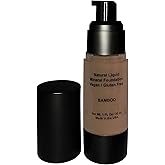 Mom's Secret 100% Natural Foundation, Organic, Vegan, Aloe Based, Natural Sun Protection, Gluten Free, Cruelty Free, Made in the USA, 1FL Oz. (Bamboo)