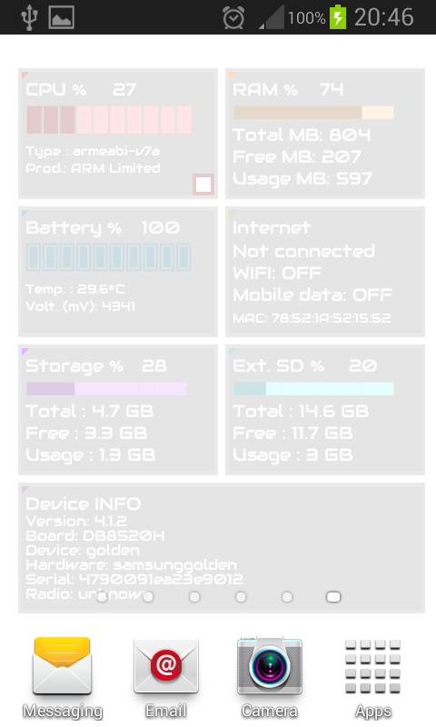 Amazon Com Device Info Live Wallpaper Apps Games