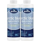 BioGuard Arctic Blue Algae Protector, 1 Quart, 2 Pack | Winter Pool Algicide, Non-Staining, Prevents Pool Algae Growth on Winter Season
