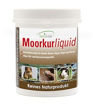 Natuverde Moorkur Liquid 500g Für Hunde Katzen Nager Kleintiere Und Pferde