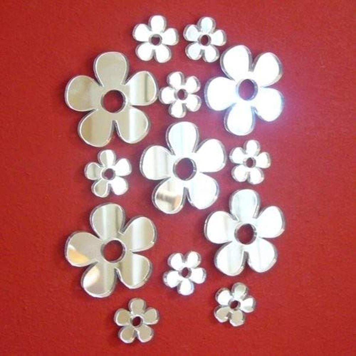 Super Cool Creations Bundles of 13 Daisy Mirrors : Various Sizes