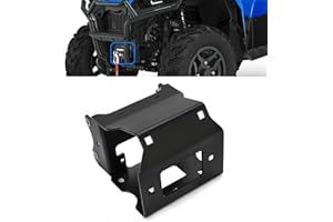 ALMULOO Winch Mount Bracket Compatible with 2011-2022 Polaris Sportsman (400/450/500/550/570/800/850) & Scrambler (850/1000)