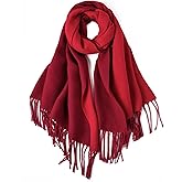 maamgic Womens Scarf Large Pashmina Shawls and Wraps Light Blanket Scarf for Evening Dress Warm Daily Travel Office