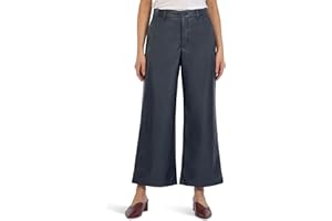 KUT from the Kloth Womens Aubrielle - Wide Leg Faux Leather Trousers