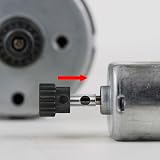 sourcing map 5mm to 3.175mm Pinion Gear Adapter Drive Shaft Coupler Reducer view 4