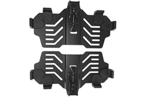 ROAM ADVENTURE CO. Roam Rugged Mounts: Powder Coated Steel, Hard Mounted System - Universal Roof Rack Mount Car Roof Cargo Carrier Rack Mounting Capability and Stainless Steel Base Plate Design (95 L)